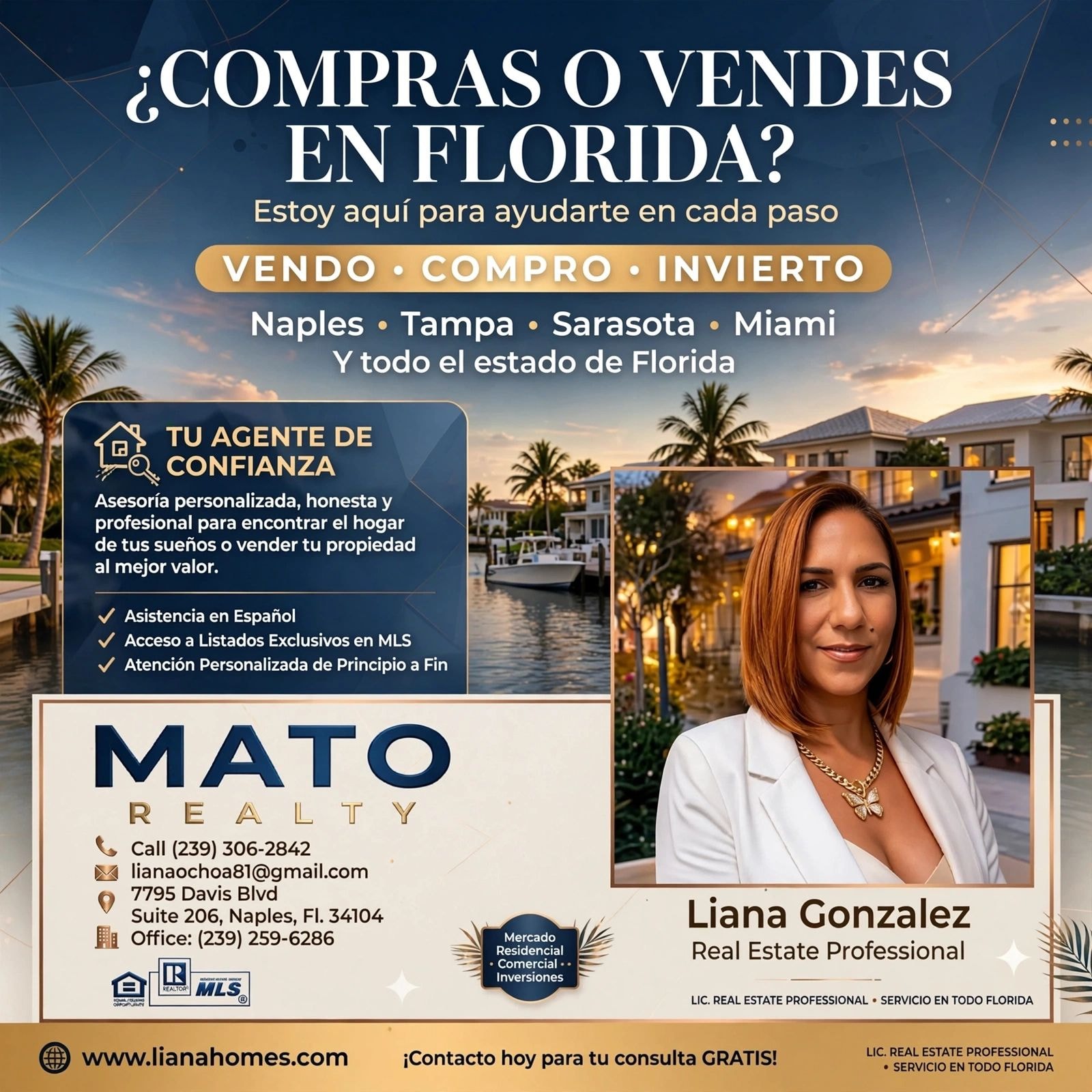 Liana Gonzalez — Real Estate Agent